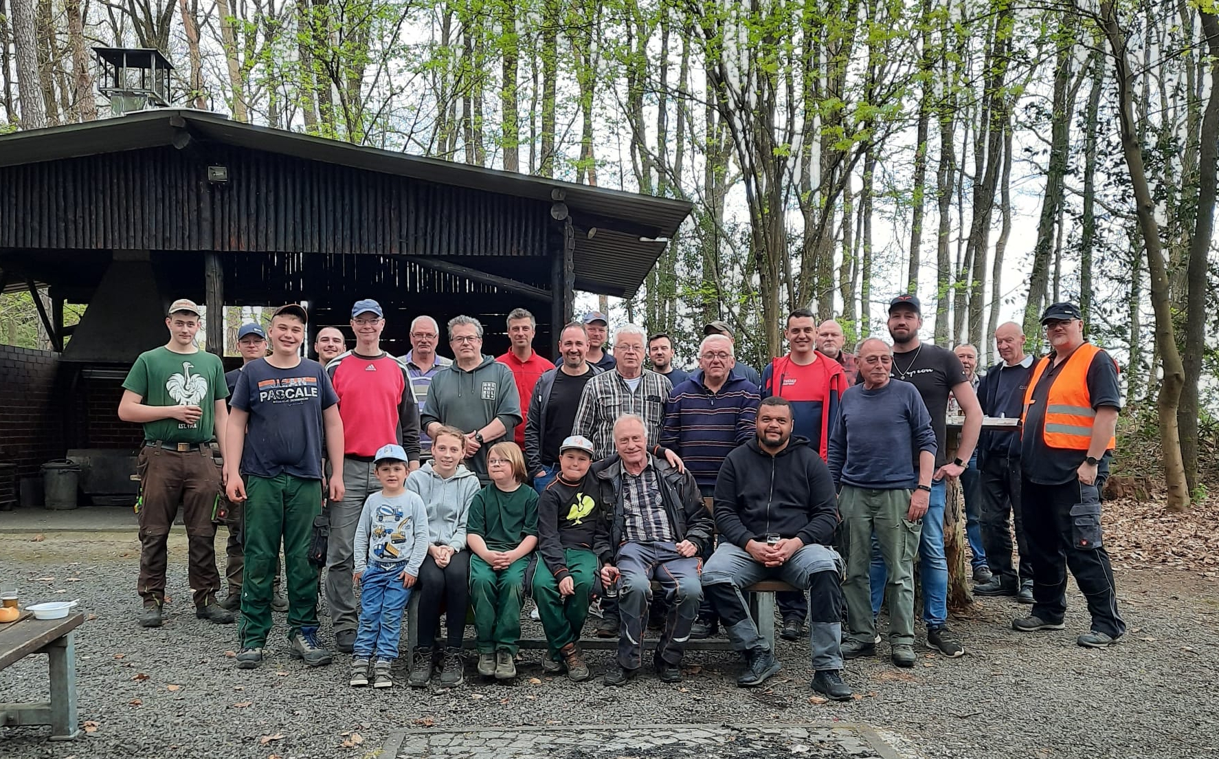 Gruppenbild der Helfer