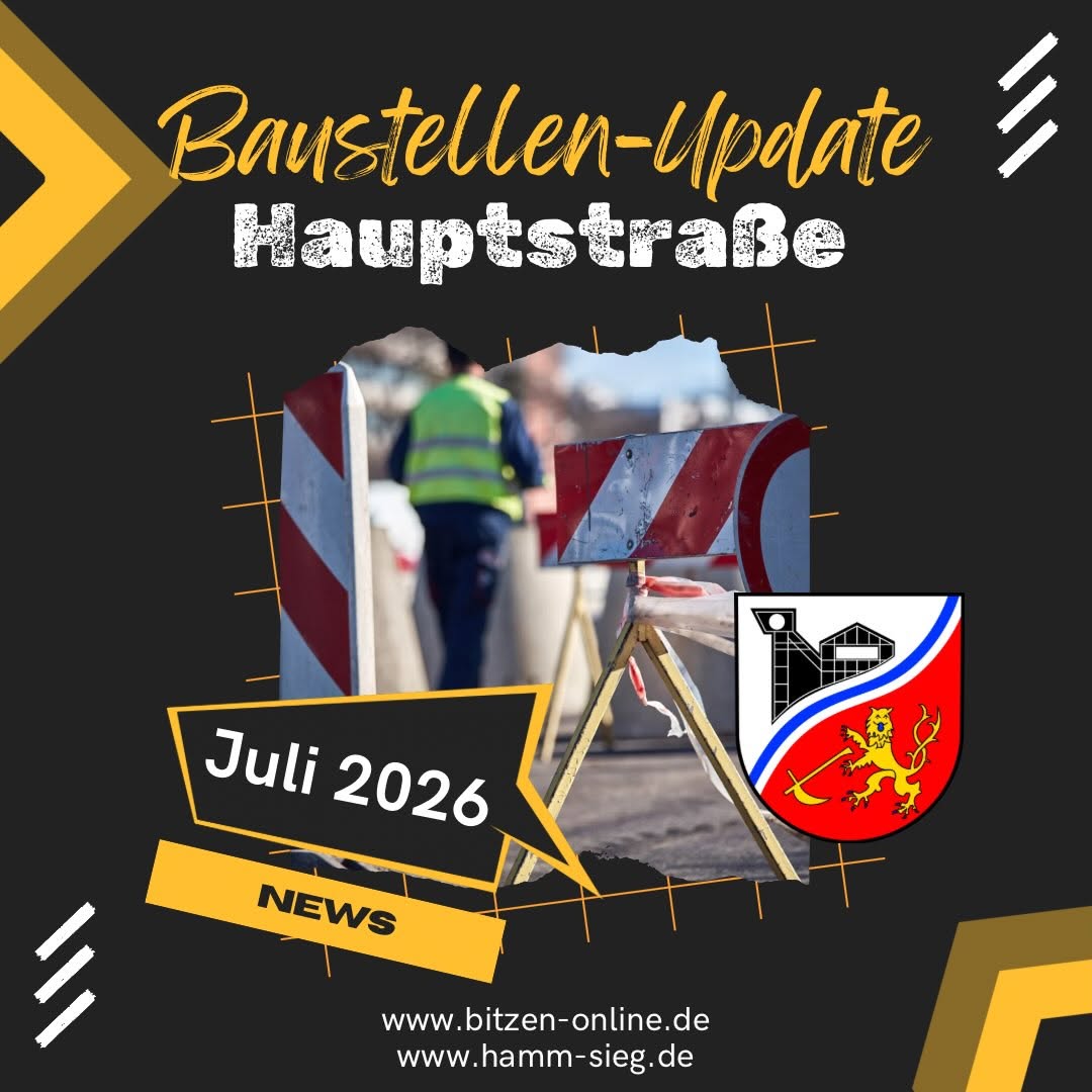 7. Hinweis auf Baustelle