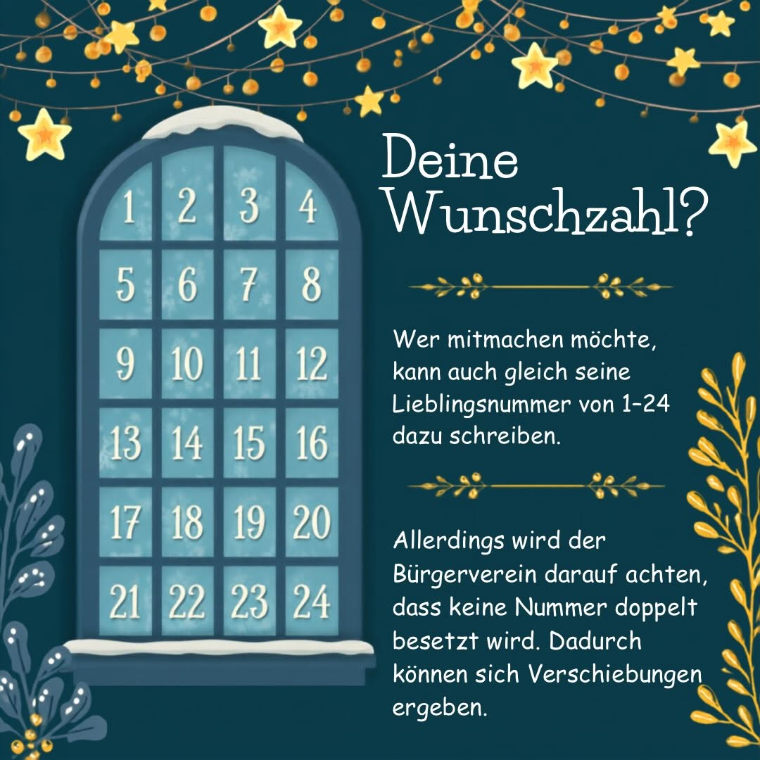 Aufruf zur Teilnahme an der Adventsfensteraktion - 4